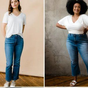 ABLE Holly Kick Flare Jeans - 16W
